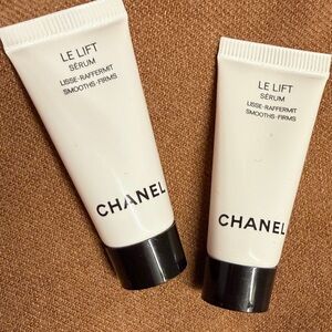 CHANEL BEAUTE SET OF TWO Chanel Le Lift Serum Smooths Firms 5mL each
